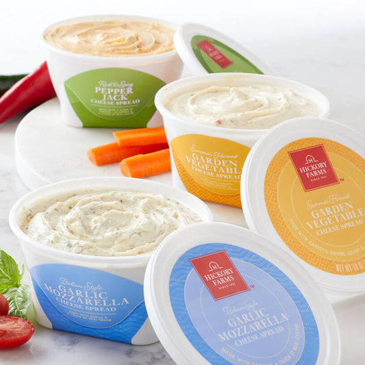 Hickory Farms Cheese Spread Flight