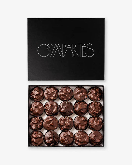 Compartes Chocolate Dark Chocolate Covered Nuts Assortment