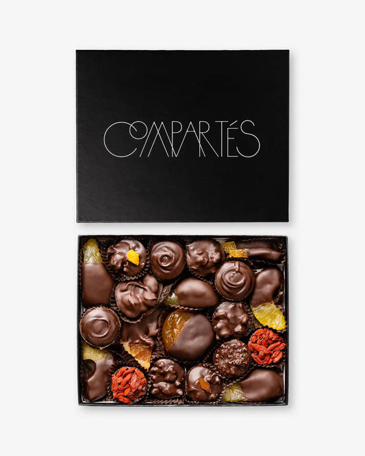 Compartes Chocolate Vegan Dark Chocolate Assortment Gift Box