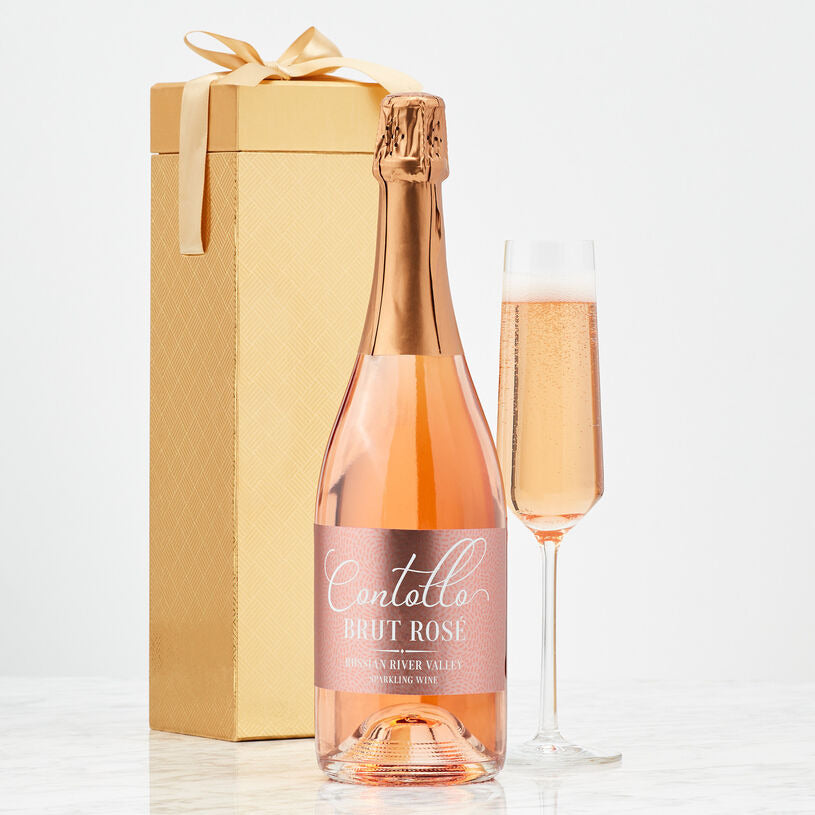 Hickory Farms Contollo Brut Rosé California Sparkling Wine