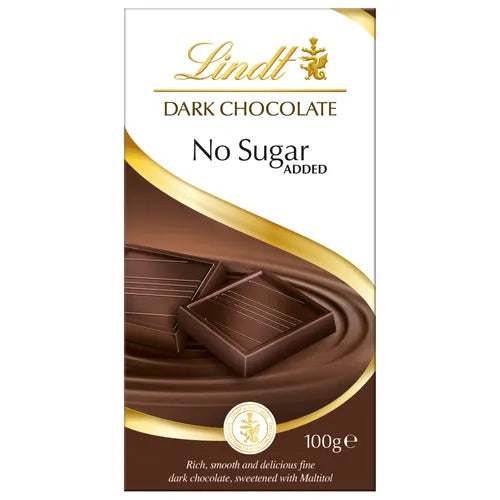 Lindt Chocolate Lindt No Sugar Added Dark Chocolate Bar (3.5 oz)