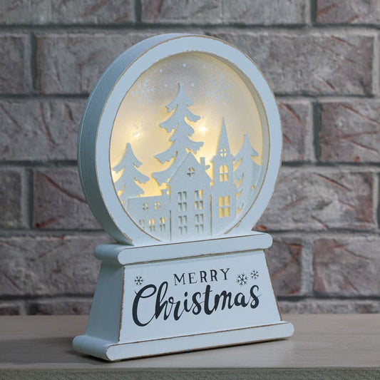 Cracker Barrel LED House And Tree Scene