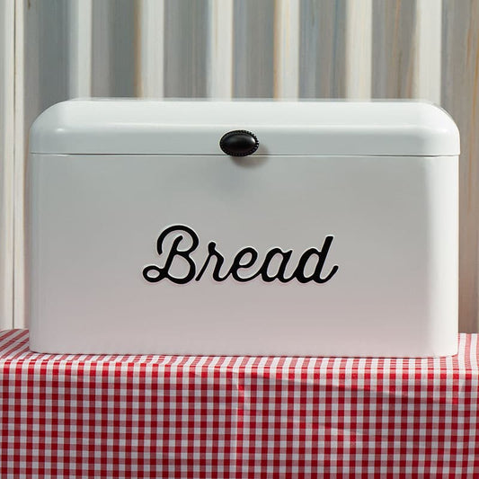 Cracker Barrel Metal Bread Box