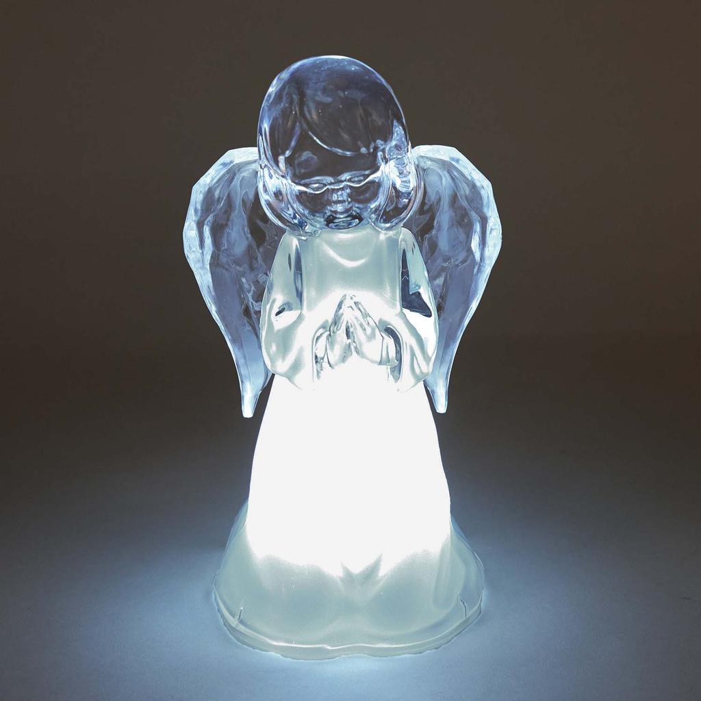 Cracker Barrel Acrylic LED Praying Angel