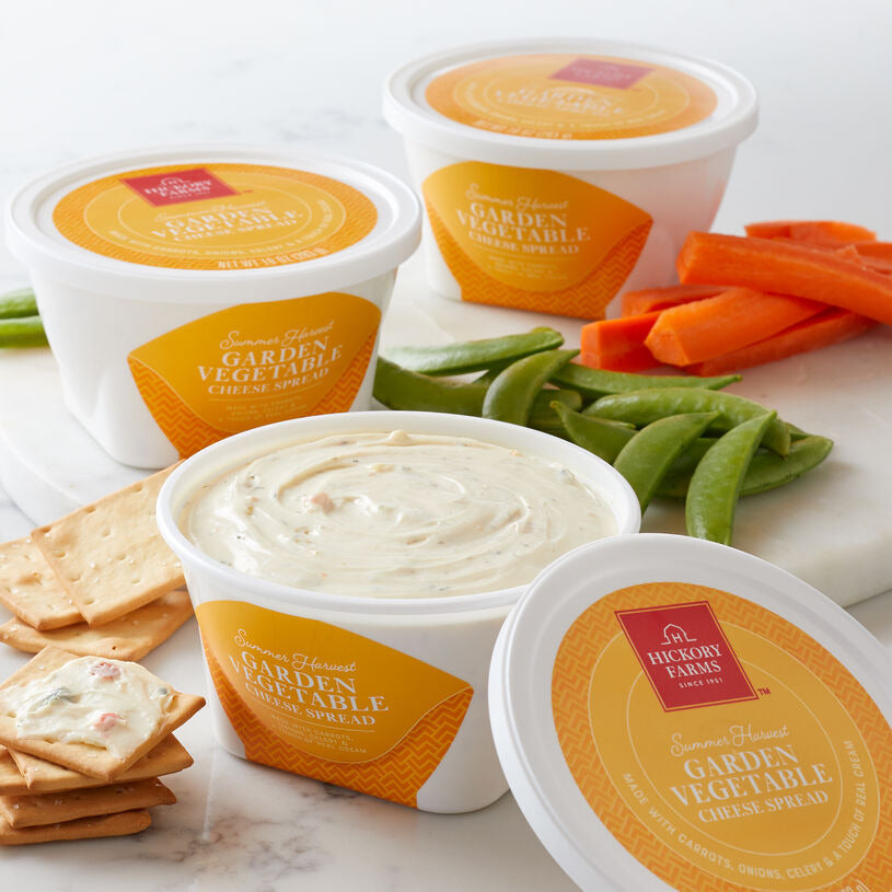 Hickory Farms Garden Vegetable Cheese Spread