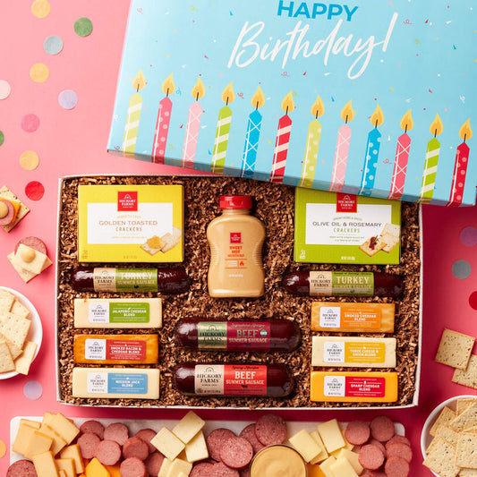 Hickory Farms Birthday Hearty Party Gift Box