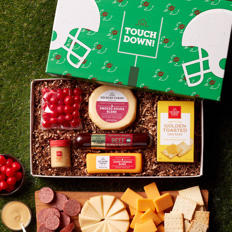 Hickory Farms Touchdown Treats Gift Box