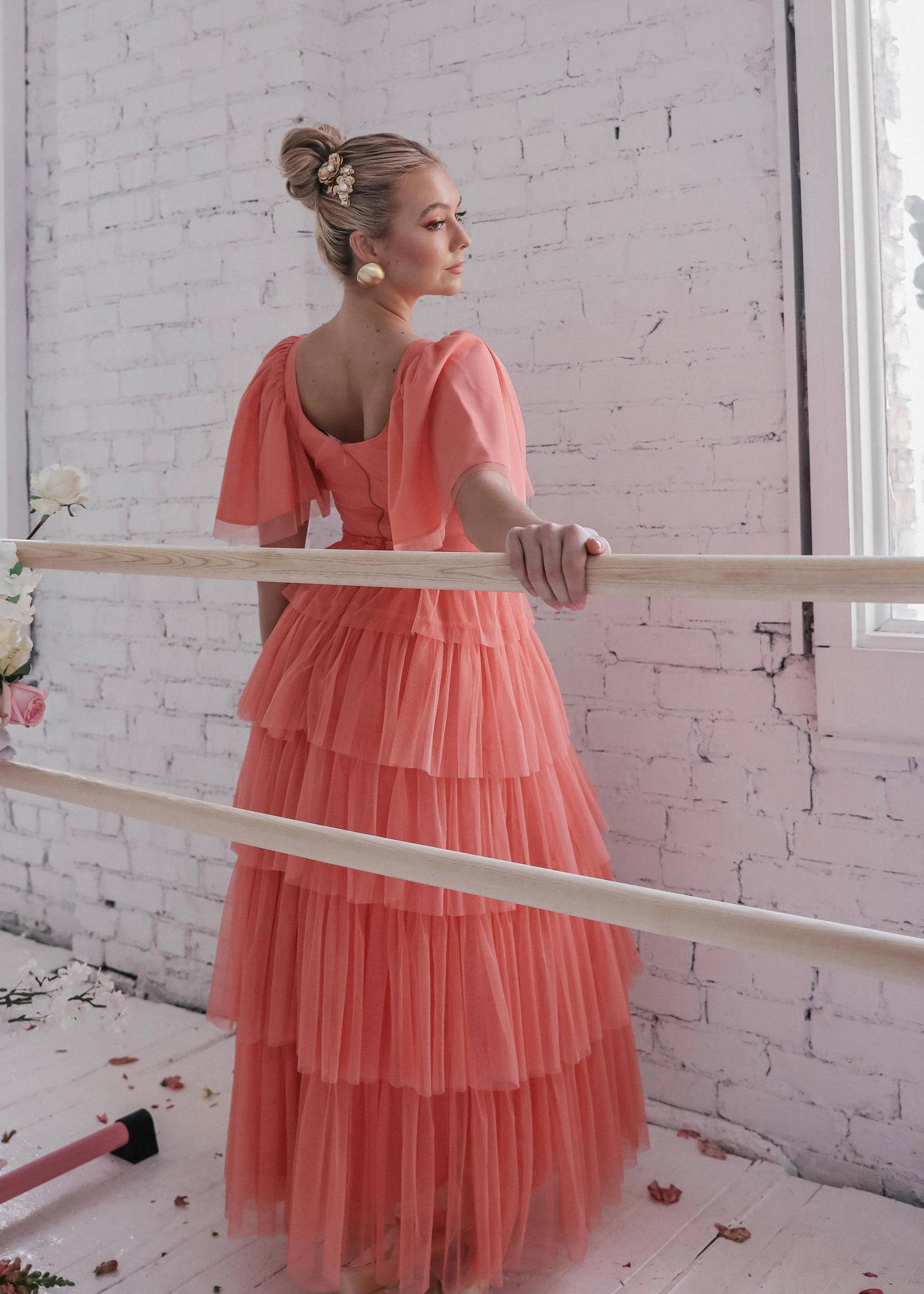 JessaKae Allegro Dress - Coral