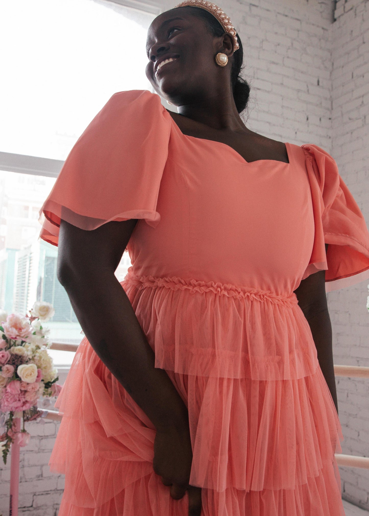 JessaKae Allegro Dress - Coral