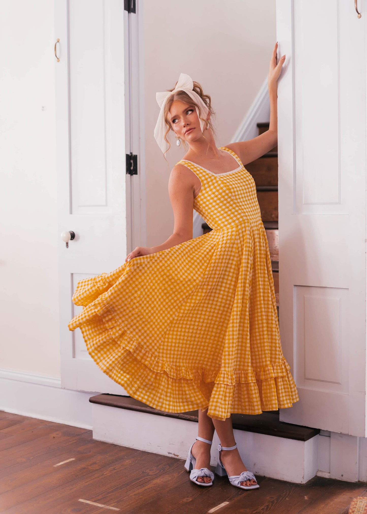 JessaKae Daze Dress - Yellow Gingham