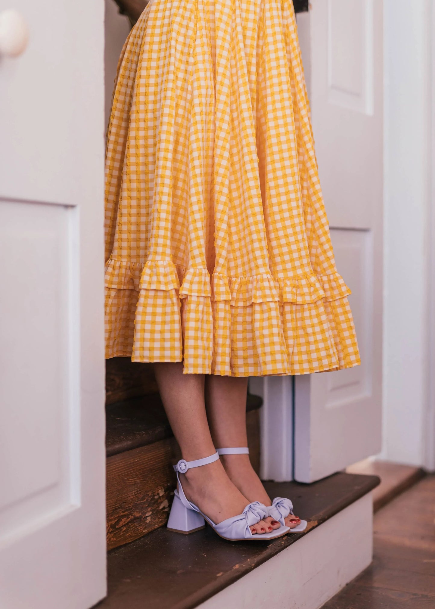 JessaKae Daze Dress - Yellow Gingham