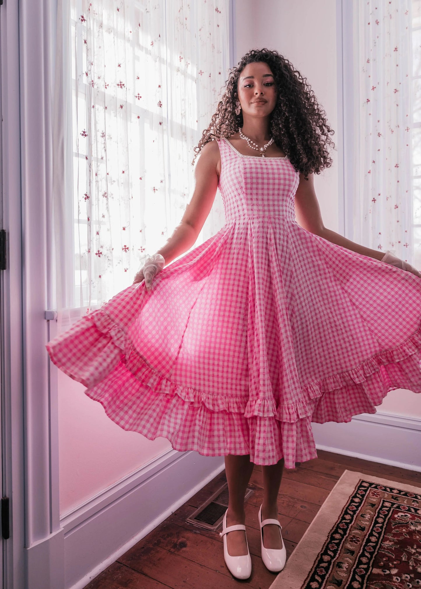 JessaKae Daze Dress - Pink Gingham