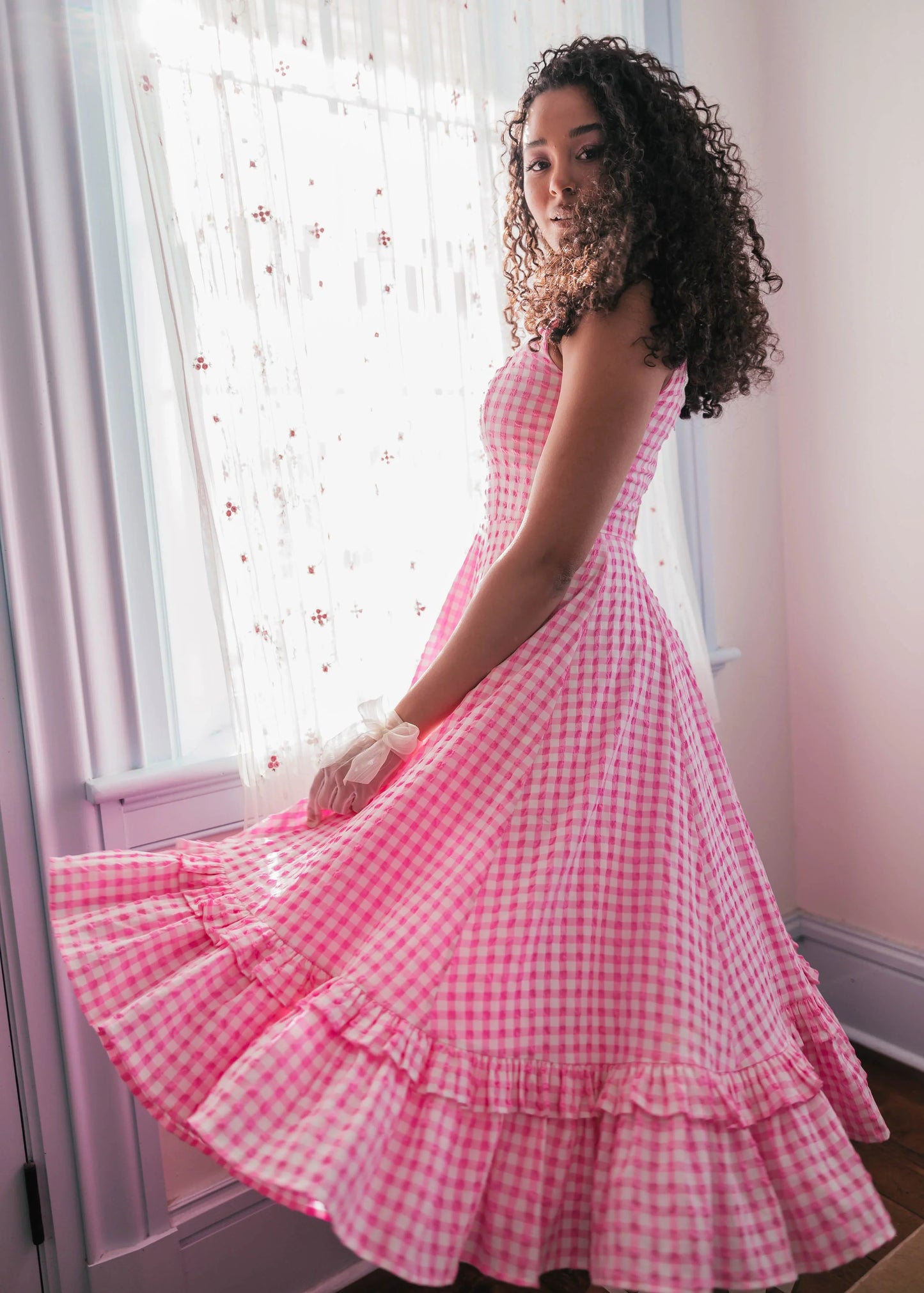 JessaKae Daze Dress - Pink Gingham