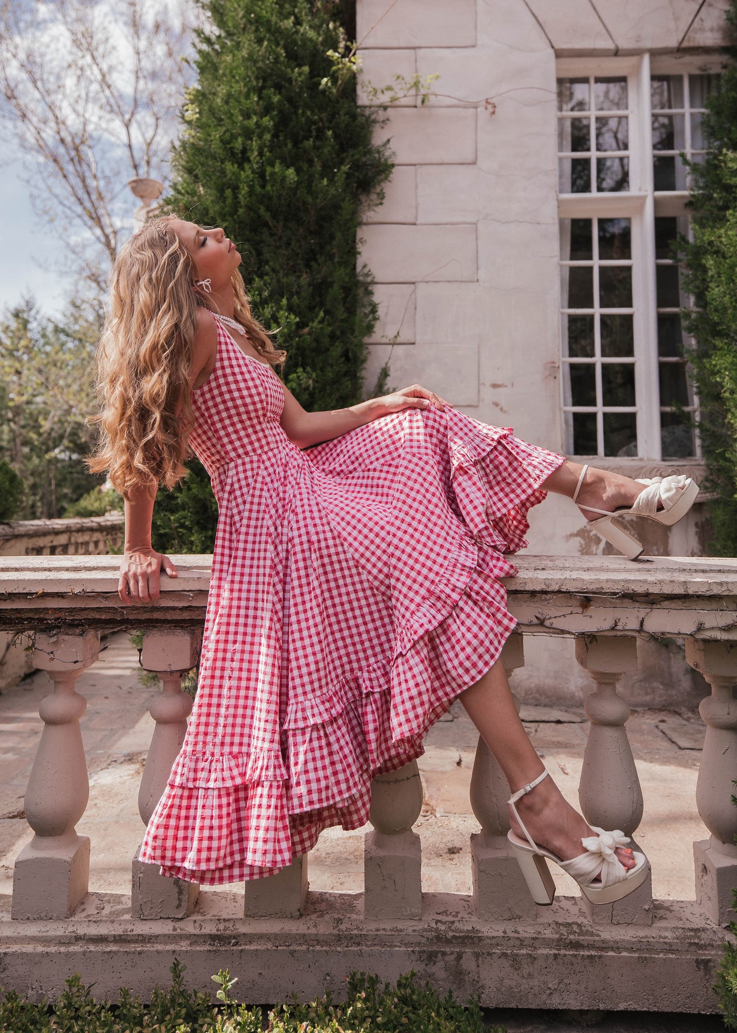 JessaKae Daze Dress - Red Gingham