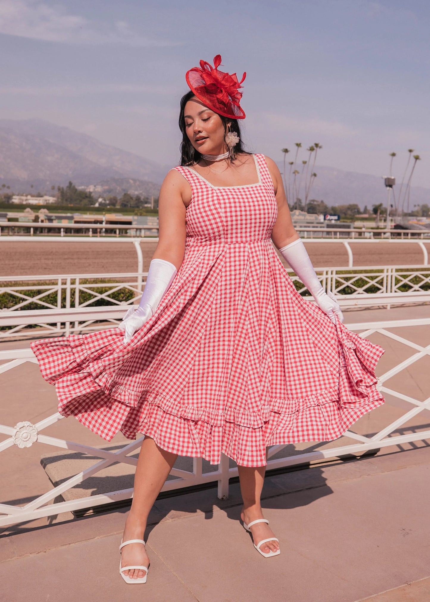 JessaKae Daze Dress - Red Gingham