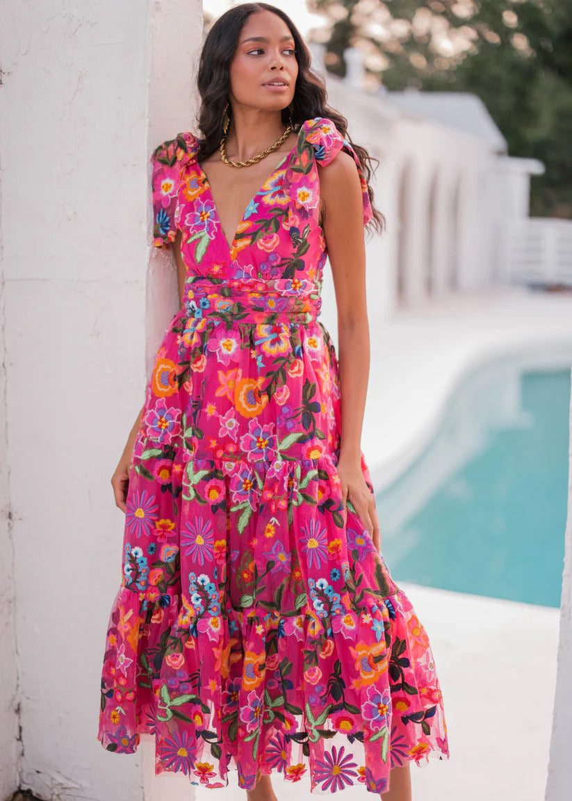 JessaKae Hibiscus Dress