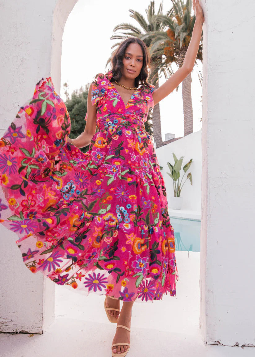 JessaKae Hibiscus Dress