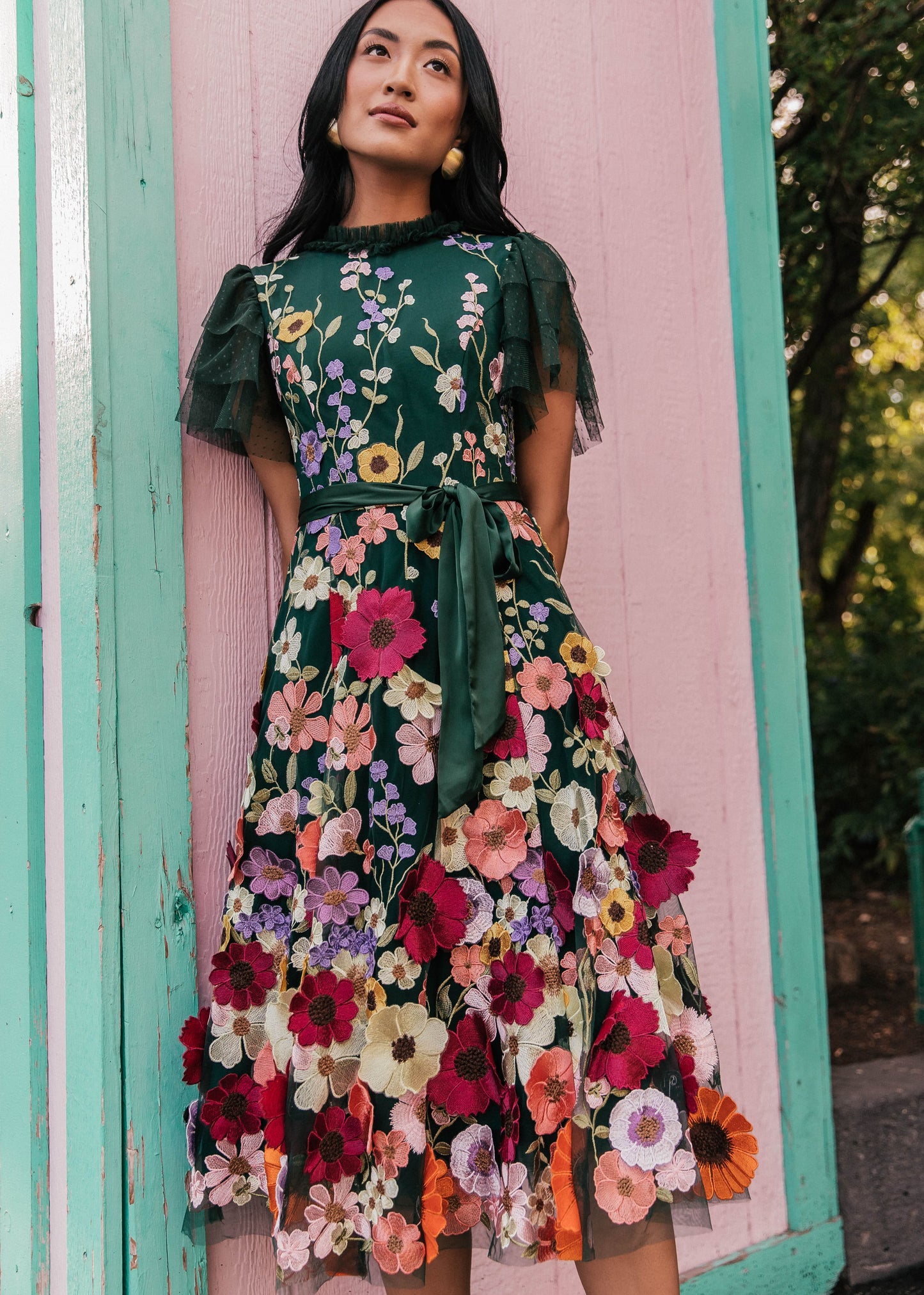 JessaKae Jubilee Dress - Evergreen