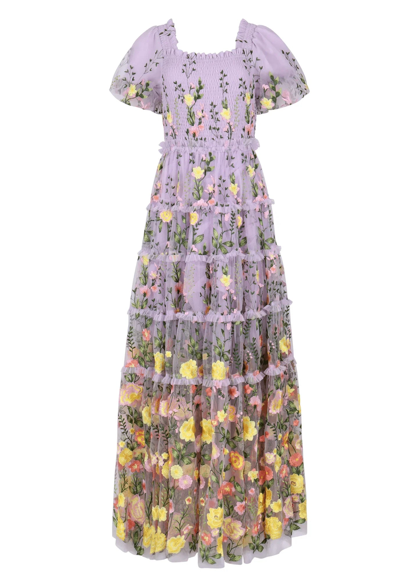 JessaKae Rose Dress - Maxi - Lilac Rose