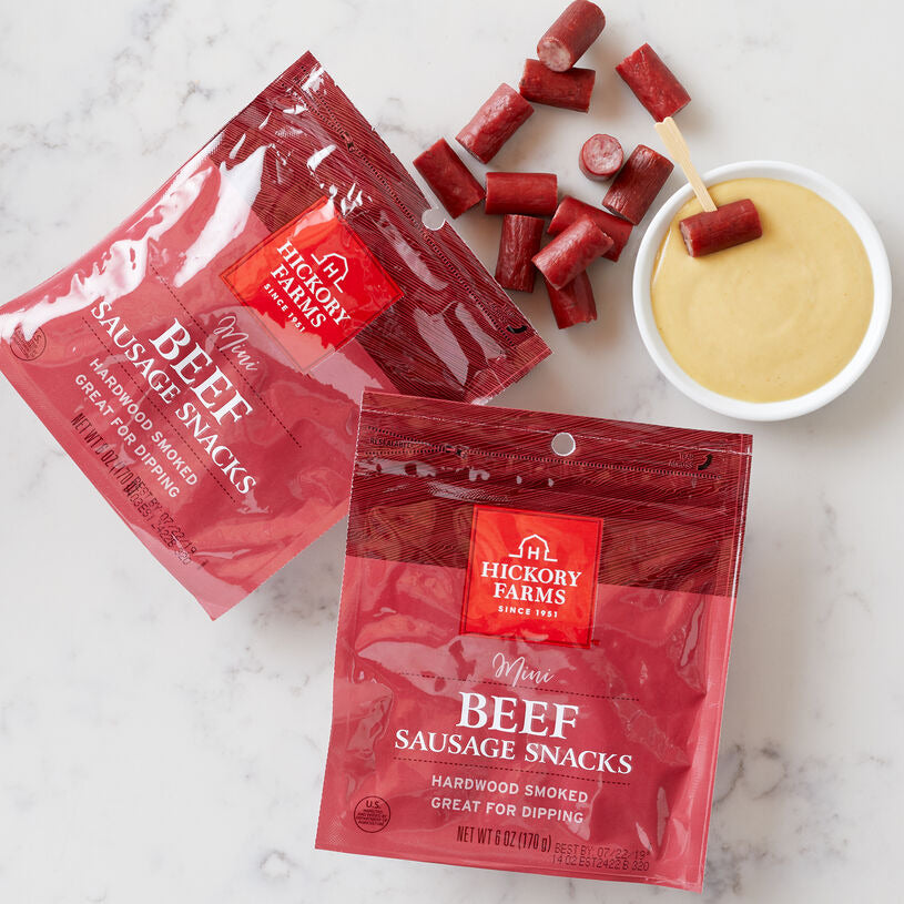 Hickory Farms Mini Beef Sausage Snacks